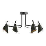 Balance Multi Light Ceiling Light - Black / Charcoal