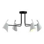 Balance Multi Light Ceiling Light - Black / Organic White