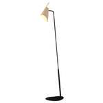 Balance Floor Lamp - Black / Maple