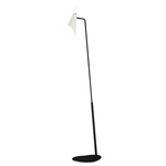 Balance Floor Lamp - Black / Organic White