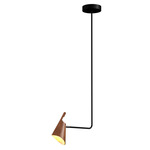 Balance Pendant - Black / Imbuia