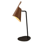 Balance Table Lamp - Black / Imbuia