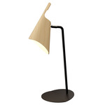 Balance Table Lamp - Black / Maple