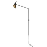 Balance Plug-in Wall Sconce - Charcoal