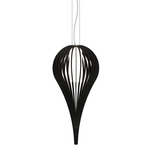 Cappadocia Reverse Pendant - Charcoal / White
