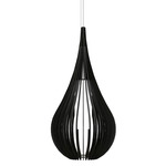 Cappadocia Pendant - Charcoal / White