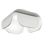 Clean 5115 Ceiling Flush Light - Organic White / White