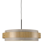 Corda Band Pendant - Louro Freijo / Rope