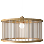 Corda Drum Pendant - Louro Freijo / Rope