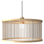 Corda Drum Pendant - Maple / Rope