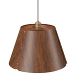 Element Cone Pendant - Imbuia