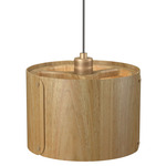 Element Drum Pendant - Louro Freijo