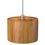 Element Drum Pendant - Teak