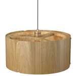 Element Drum Pendant - Louro Freijo