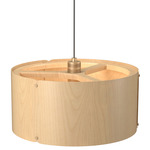 Element Drum Pendant - Maple