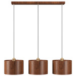 Element Linear Multi-Light Pendant - Imbuia