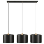 Element Linear Multi-Light Pendant - Charcoal