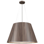 Element Empire Chandelier - American Walnut