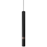 Focco Pendant - American Walnut / Black