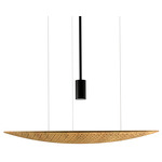 Harmony Pendant - Louro Freijo / Matte Black