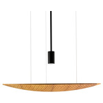 Harmony Pendant - Teak / Matte Black