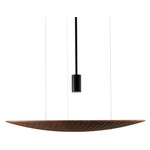 Harmony Pendant - Imbuia / Matte Black