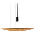 Harmony Pendant - Teak / Matte Black