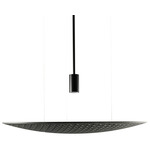 Harmony Pendant - Charcoal / Matte Black