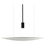 Harmony Pendant - Organic White / Matte Black