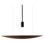 Harmony Pendant - Imbuia / Matte Black