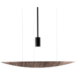 Harmony Pendant - American Walnut / Matte Black