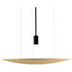 Harmony Pendant - Maple / Matte Black