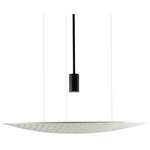 Harmony Pendant - Organic White / Matte Black