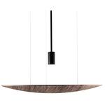 Harmony Pendant - American Walnut / Matte Black