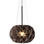 Hive Pendant - American Walnut