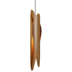 Leaf Pendant - Teak
