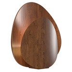 Leaf Table Lamp - Imbuia