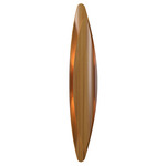 Leaf Tall Wall Sconce - Teak