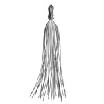Hugo Floor Lamp - Satin Nickel / White