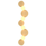 Luna Wall Sconce - Sand / White