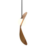 Oyster 1511 Pendant - Black / Teak