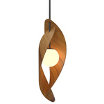 Oyster 1512 Pendant - Black / Teak