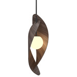 Oyster 1512 Pendant - Black / American Walnut