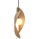Oyster 1512 Pendant - Black / Maple