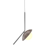 Oyster 1513 Pendant - Lead Grey / American Walnut