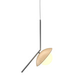 Oyster 1513 Pendant - Lead Grey / Maple