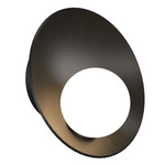 Oyster Wall Sconce - Charcoal
