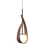 Oyster 1583 Pendant - Black / Imbuia