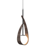 Oyster 1583 Pendant - Black / American Walnut