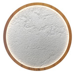 Petra Round Wall / Ceiling Light - Teak / Crystal White Stone